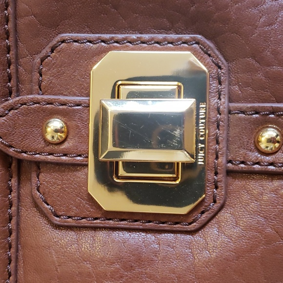 Juicy Couture Leather Clutch Wristlet NWT Y2k - Picture 3 of 7